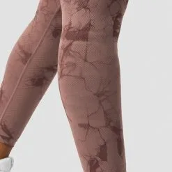 ICANIWILL Define Seamless Tie Dye Tights, Mauve 10 ICANIWILL Define Seamless Tie Dye Tights, Mauve -butik med fitnessudstyr 13024 170R ICANIWILL Define Seamless Tie Dye Tights Mauve 04 1122