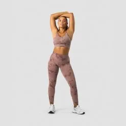 ICANIWILL Define Seamless Tie Dye Tights, Mauve 12 ICANIWILL Define Seamless Tie Dye Tights, Mauve -butik med fitnessudstyr 13024 170R ICANIWILL Define Seamless Tie Dye Tights Mauve 06 1122