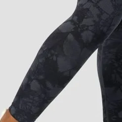 ICANIWILL Define Seamless Tie Dye Tights, Dark Blue 9 ICANIWILL Define Seamless Tie Dye Tights, Dark Blue -butik med fitnessudstyr 13024 176R ICANIWILL Define Seamless Tie Dye Tights Dark Blue 04 1122