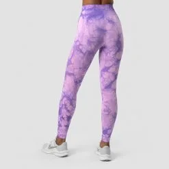 ICANIWILL Define Seamless Tie Dye Tights, Purple Breeze -butik med fitnessudstyr 13024 259R ICANIWILL Define Seamless Tie Dye Tights Purple Breeze 02 0522