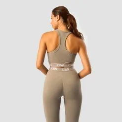 ICANIWILL Define Seamless Logo Cropped Tank Top, Taupe 5 ICANIWILL Define Seamless Logo Cropped Tank Top, Taupe -butik med fitnessudstyr 13029 125R ICANIWILL Define Seamless Logo Cropped Tank Top Taupe 02 sep22