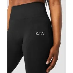 ICANIWILL Define Seamless Scrunch Tights, Black -butik med fitnessudstyr 13037 001R ICIW Define Seamless Scrunch Tights Black 04 juli22