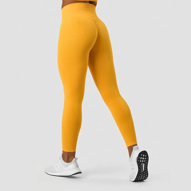 ICANIWILL Define Seamless Scrunch Tights, Sunset 2 ICANIWILL Define Seamless Scrunch Tights, Sunset - Billede 2