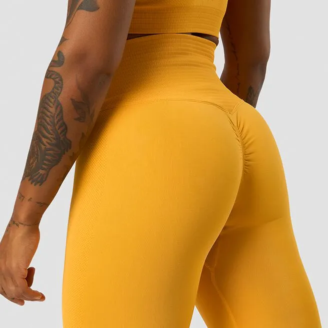 ICANIWILL Define Seamless Scrunch Tights, Sunset 4 ICANIWILL Define Seamless Scrunch Tights, Sunset - Billede 4