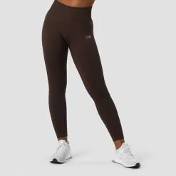 ICANIWILL Define Seamless Scrunch Tights, Dark Brown