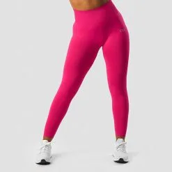 ICANIWILL Define Seamless Scrunch Tights, Bright Pink