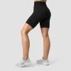 ICANIWILL Scrunch Seamless Biker Shorts, Black