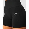 ICANIWILL Ribbed Define Seamless Pocket Shorts, Black