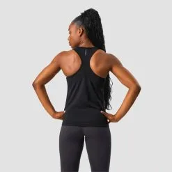 ICANIWILL Everyday Seamless Tank Top, Black 6 ICANIWILL Everyday Seamless Tank Top, Black -butik med fitnessudstyr 13061 001R ICIW Everyday Seamless Tank Top Black 02 aug22