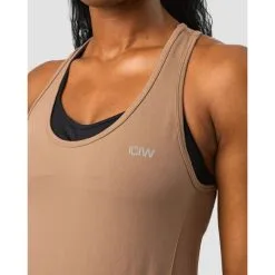 ICANIWILL Everyday Seamless Tank Top, Desert Sand -butik med fitnessudstyr 13061 234R ICIW Everyday Seamless Tank Top Desert Sand 03 aug22