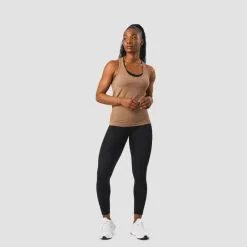 ICANIWILL Everyday Seamless Tank Top, Desert Sand -butik med fitnessudstyr 13061 234R ICIW Everyday Seamless Tank Top Desert Sand 05 aug22