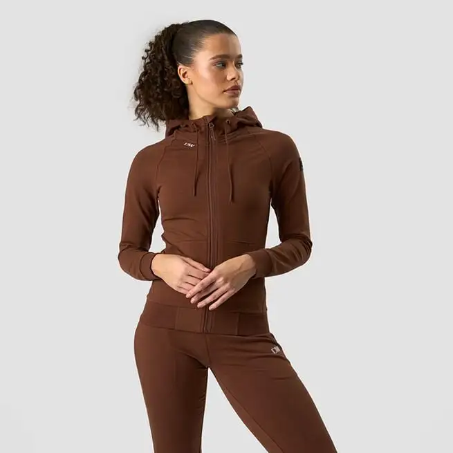 ICANIWILL Activity Zip Hoodie, Cinnamon 1 ICANIWILL Activity Zip Hoodie, Cinnamon