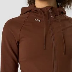 ICANIWILL Activity Zip Hoodie, Cinnamon 32 ICANIWILL Activity Zip Hoodie, Cinnamon -butik med fitnessudstyr 13063 243R ICANIWILL Activity Zip Hoodie Cinnamon 03 0922 2