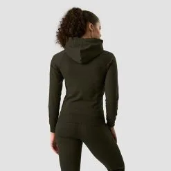 ICANIWILL Activity Zip Hoodie, Cinnamon 43 ICANIWILL Activity Zip Hoodie, Cinnamon -butik med fitnessudstyr 13063 270R ICANIWILL Activity Zip Hoodie Dark Army Green 02 0922 2