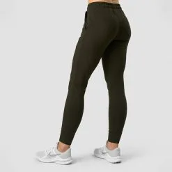 ICANIWILL Activity Pants, Dark Army Green -butik med fitnessudstyr 13064 270R ICANIWILL Activity Pants Dark Army Green 02 0922