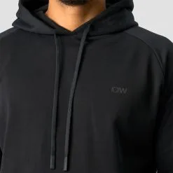 ICANIWILL Training Club Hoodie, Black -butik med fitnessudstyr 13088 001R ICANIWILL Training Club Hoodie Black 04 1122