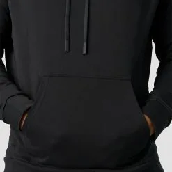 ICANIWILL Training Club Hoodie, Black -butik med fitnessudstyr 13088 001R ICANIWILL Training Club Hoodie Black 05 1122