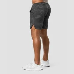 ICANIWILL Training Club Gym Shorts, Black Camo -butik med fitnessudstyr 13090 246R ICANIWILL Training Club Gym Shorts Black Camo 02 1122