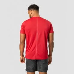 ICANIWILL Training Club Tee, Red -butik med fitnessudstyr 13093 019R ICANIWILL Training Club Tee Red 02 1122
