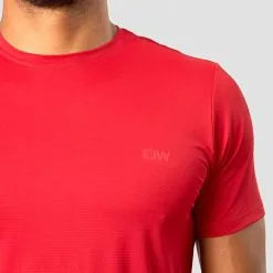 ICANIWILL Training Club Tee, Red -butik med fitnessudstyr 13093 019R ICANIWILL Training Club Tee Red 03 1122