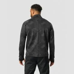 ICANIWILL Training Club 1/4 Zip Long Sleeve, Black Camo -butik med fitnessudstyr 13094 246R ICANIWILL Training Club 1 4 Zip Long Sleeve Black Camo 02 1122