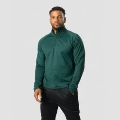 ICANIWILL Training Club 1/4 Zip Long Sleeve, Dark Teal