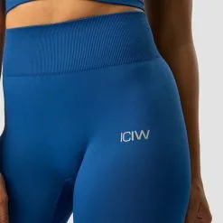 ICANIWILL Define Seamless Tights, Dark Navy -butik med fitnessudstyr 13106 033R ICANIWILL Define Seamless Tights Dark Navy 03 0922