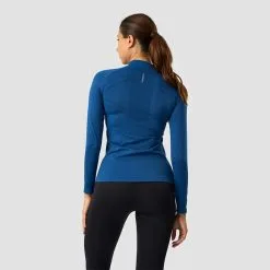 ICANIWILL Everyday 1/4 Zip, Dark Navy -butik med fitnessudstyr 13108 033R ICANIWILL Everyday 1 4 Zip Dark Navy 02 0922