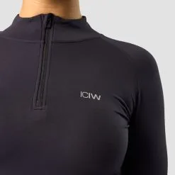 ICANIWILL Everyday 1/4 Zip, Dark Graphite -butik med fitnessudstyr 13108 261R ICANIWILL Everyday 1 4 Zip Dark Graphite 03 0922