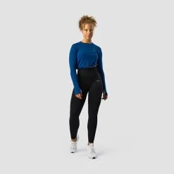 ICANIWILL Define Cropped Adjustable Long Sleeve, Dark Navy -butik med fitnessudstyr 13110 033R ICANIWILL Define Cropped Adjustable Long Sleeve Dark Navy 07 0922