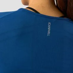 ICANIWILL Everyday Seamless LS, Dark Navy -butik med fitnessudstyr 13112 033R ICANIWILL Everyday Seamless LS Dark Navy 04 0922