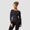ICANIWILL Everyday Seamless LS, Dark Graphite