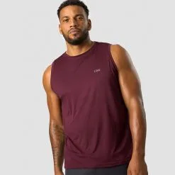 ICANIWILL Ultimate Training Tank Men, Burgundy