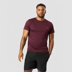 ICANIWILL Ultimate Training Tee, Burgundy