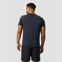 ICANIWILL Ultimate Training Tee, Navy -butik med fitnessudstyr 13114 009R ICANIWILL Ultimate Training Tee Navy 02 1122