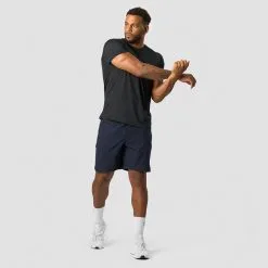 ICANIWILL Ultimate Training Shorts Men, Navy -butik med fitnessudstyr 13116 009R ICANIWILL Ultimate Training Shorts Men Navy 06 1122