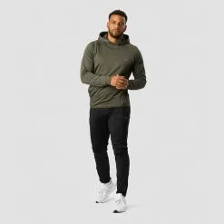 ICANIWILL Ultimate Training Hoodie, Green -butik med fitnessudstyr 13118 013R ICANIWILL Ultimate Training Hoodie Green 05 1122