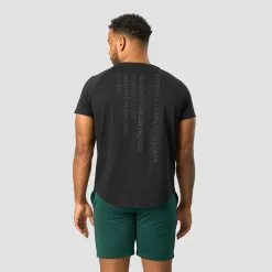 ICANIWILL Training Club Tee Raglan, Black -butik med fitnessudstyr 13120 001R ICANIWILL Training Club Tee Raglan Black 02 1122
