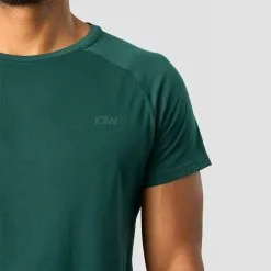 ICANIWILL Training Club Tee Raglan, Dark Teal -butik med fitnessudstyr 13120 248R ICANIWILL Training Club Tee Raglan Dark Teal 03 1122