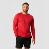 ICANIWILL Training Club Raglan Long Sleeve, Red