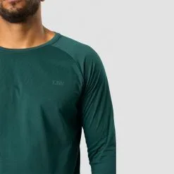 ICANIWILL Training Club Raglan Long Sleeve, Dark Teal -butik med fitnessudstyr 13121 248R ICANIWILL Training Club Raglan Long Sleeve Dark Teal 03 1122