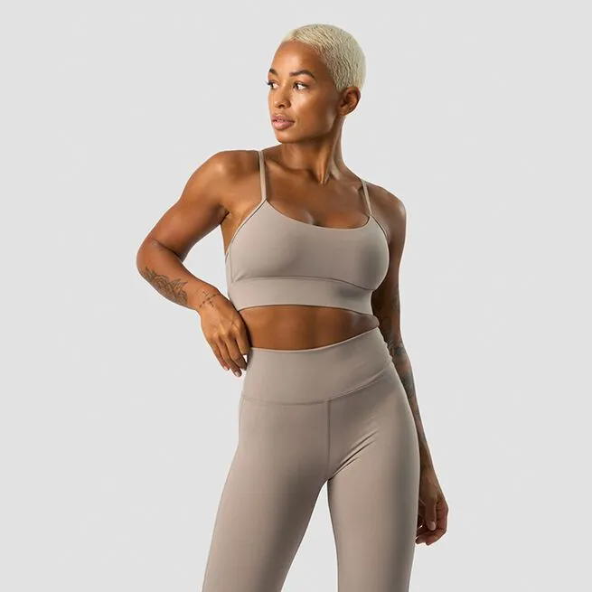 ICANIWILL Nimble Strappy Sports Bra, Greige 2 ICANIWILL Nimble Strappy Sports Bra, Greige - Billede 2