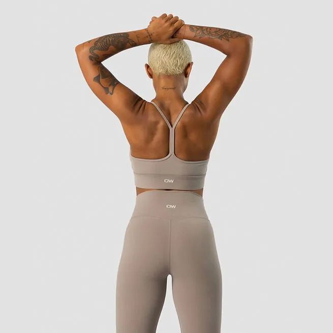 ICANIWILL Nimble Strappy Sports Bra, Greige 3 ICANIWILL Nimble Strappy Sports Bra, Greige - Billede 3