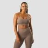 ICANIWILL Nimble Strappy Sports Bra, Dusty Brown