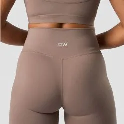 ICANIWILL Nimble Flared Tights, Dusty Brown -butik med fitnessudstyr 13136 280R ICANIWILL Nimble Flared Tights Dusty Brown 03 1222