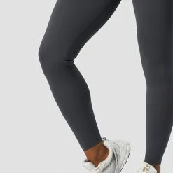 ICANIWILL Nimble V-shape Tights, Anthracite -butik med fitnessudstyr 13137 057R ICANIWILL Nimble V shape Tights Anthracite 04 1222