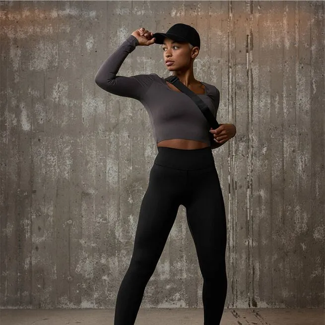 ICANIWILL Nimble Soft Cropped Long Sleeve, Clay 5 ICANIWILL Nimble Soft Cropped Long Sleeve, Clay - Billede 5