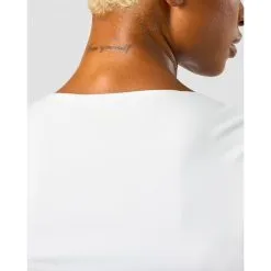 ICANIWILL Nimble Soft T-shirt, White -butik med fitnessudstyr 13140 002R ICANIWILL Nimble Soft T shirt White 04 dec22