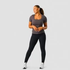 ICANIWILL Nimble Soft T-shirt, Clay -butik med fitnessudstyr 13140 279R ICANIWILL Nimble Soft T shirt Clay 04 dec22