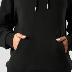 ICANIWILL Everyday Hoodie Wmn, Black -butik med fitnessudstyr 13175 001R ICANIWILL Everyday Hoodie Wmn Black 04 1122